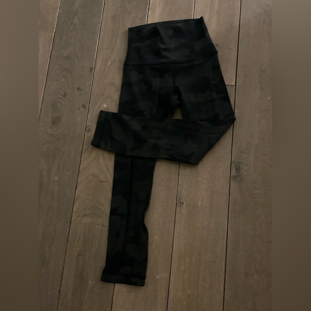 Lulu lemon camo leggings women’s 0